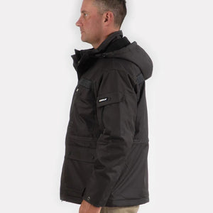 CAT Men's Insulated Work Winter Parka -  Graphite W11432