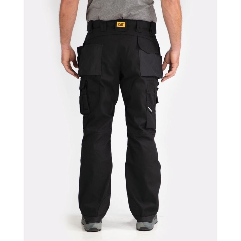 CAT Men's Trademark Work Pants Black C172 - Main Image