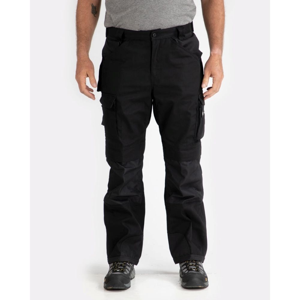 Caterpillar Trademark Trousers with holster pockets  Grey  Daves New  York