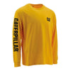 CAT Trademark Banner Long Sleeve Work Shirt - Yellow 1510034