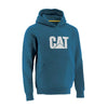 CAT Trademark Men's Hooded Work Sweater - Blue W10646