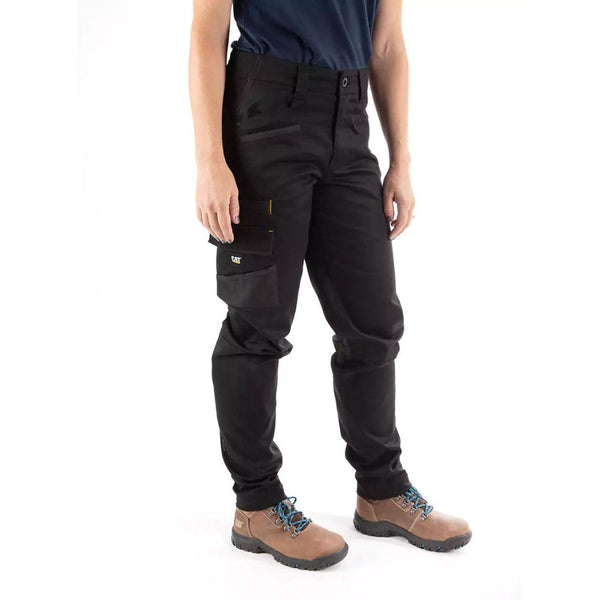 Women's Super High-Rise Tapered Chino Pants - A New Day Black 8