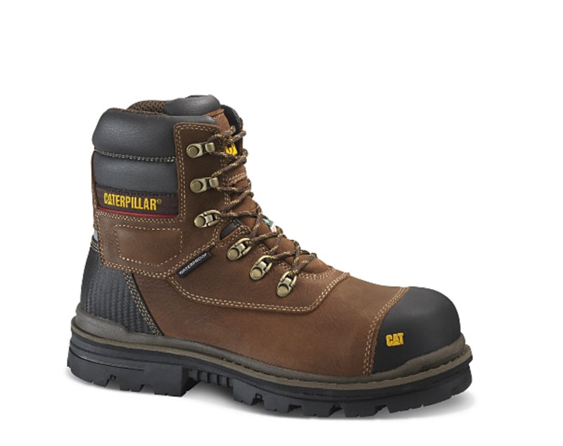 CAT Adhesion Ice Men's 6" Waterproof Composite Toe Winter Work Boot With Vibram Arctic Grip 722744