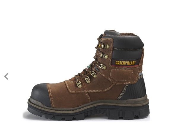 CAT Adhesion Ice Men's 6" Waterproof Composite Toe Winter Work Boot With Vibram Arctic Grip 722744