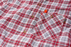 Timberland Pro Plotline Men's Short Sleeve Plaid Work Shirt - Red