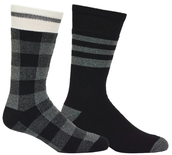 Men's Kodiak Wool Blend Work Socks 2PK - Grey 536672