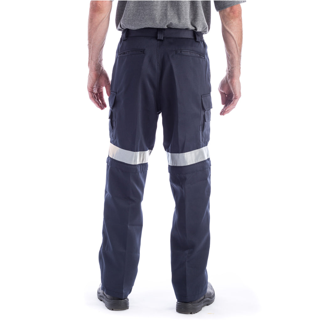 CoolWorks Hi-Vis Men's Ventilated Cargo Work Pants CW2NVR- Navy | Work ...