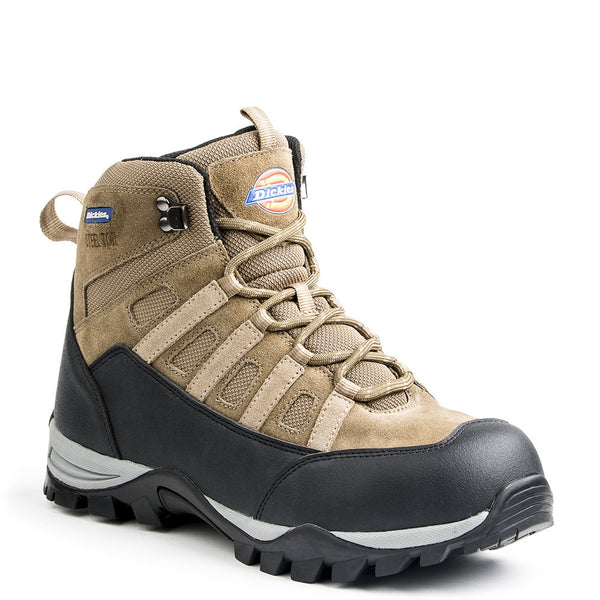 Dickies Escape Men's Lightweight Hiker Steel Toe Safety Boots - Brown
