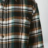 Dickies FLEX Men's Long Sleeve Flannel Work Shirt WL650 - Black Cadmium Green Plaid (K2P)