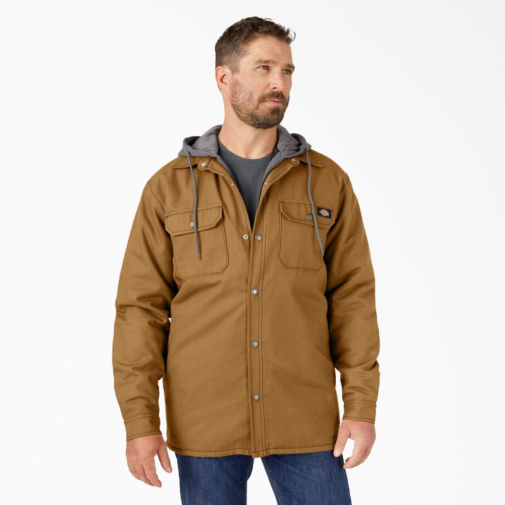 Mua CQR Men's Hooded Quilted Lined Flannel Shirt Jacket, Long Sleeve Plaid  Button Up Jackets trên Amazon Mỹ chính hãng 2023 | Fado