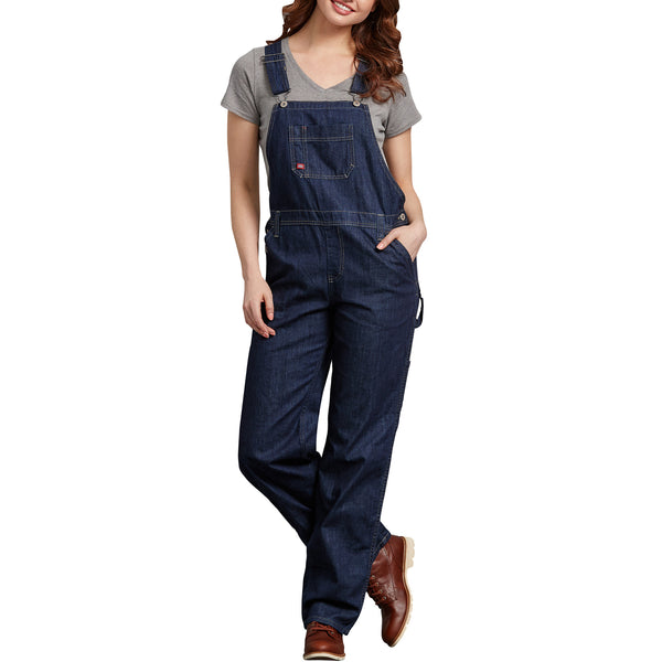 Cotton Denim Fr Bib Overalls Denim Dickies' Women's Denim Bib