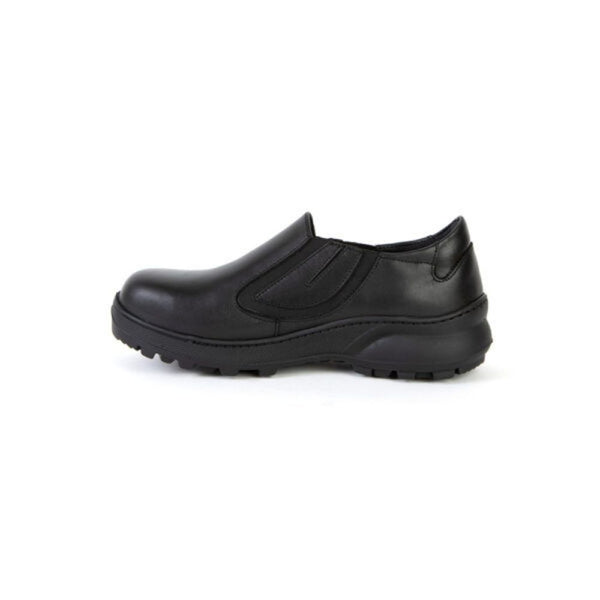 Feather Milan Women's Slip On Steel Toe Safety Shoes 140102 - Black ...