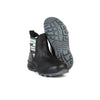 Feather Paris Women's Slip On Steel Toe Safety Boot 140502 - Black