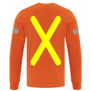 Gerber High-Visibility Night Long Sleeve Men's Work T-Shirt 005X