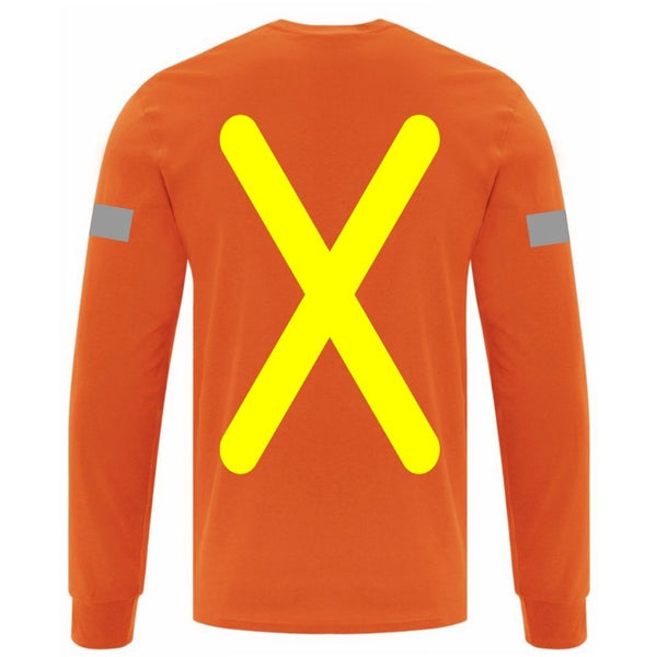 Gerber High-Visibility Night Long Sleeve Men's Work T-Shirt 005X