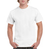 Gildan G500 Men's Short Sleeve Crew Neck T-Shirt - WHITE