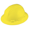 Full Brim Hard Hat With Accessory Slots - Yellow
