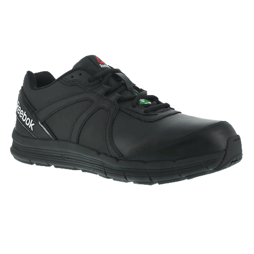 Reebok Guide Work Steel Toe Athletic Work Shoe - Black 