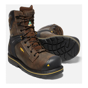 Keen Abitibi II Men's 8" Waterproof Composite Toe Work Boot 1026789 - Brown