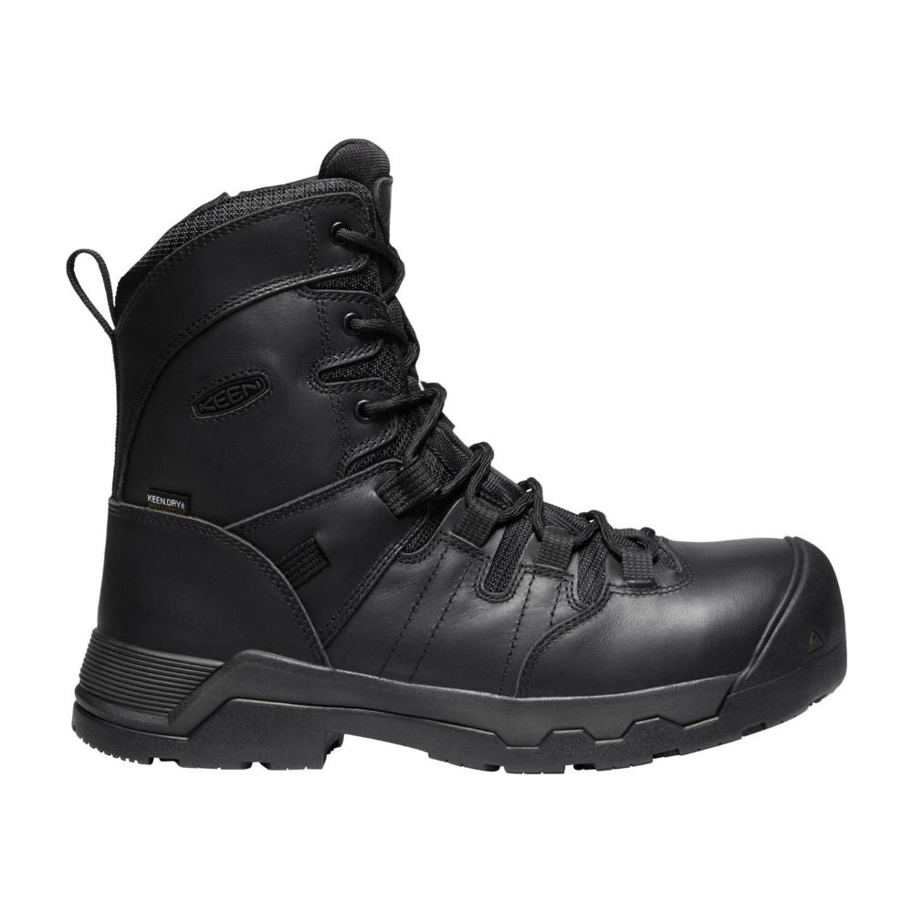 Keen Oshawa Men's 8 Inch Waterproof Composite Toe Work Boot With Side Zip - 1022107