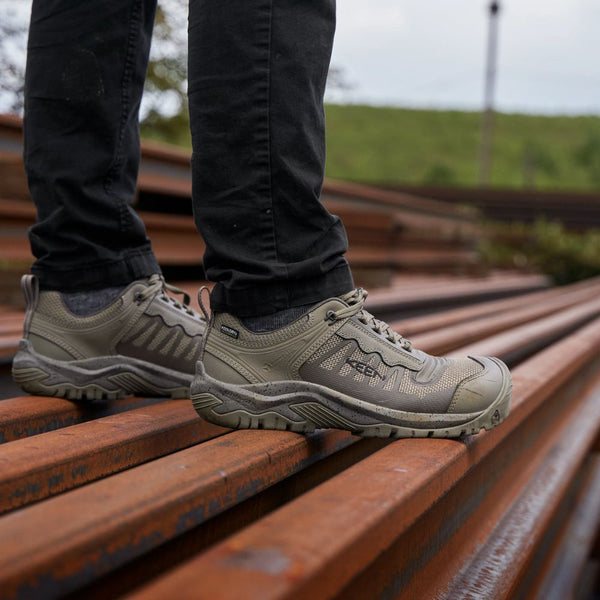Keen Waterproof Work Sneakers KEEN Men's Synchro Composite Toe