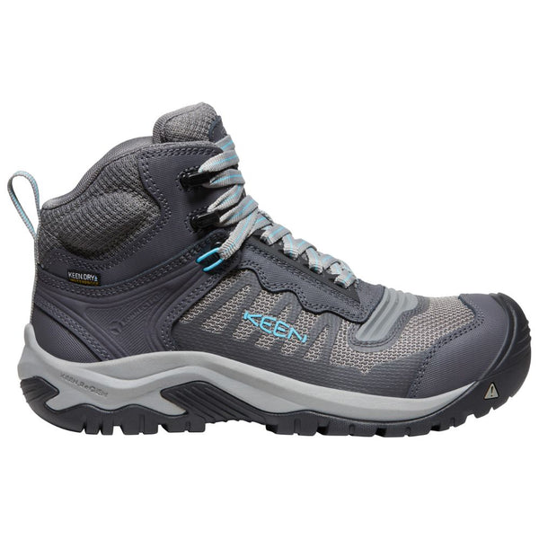 Keen Reno Women's MID Athletic Waterproof Composite Toe Work Shoe 1027116 - Grey