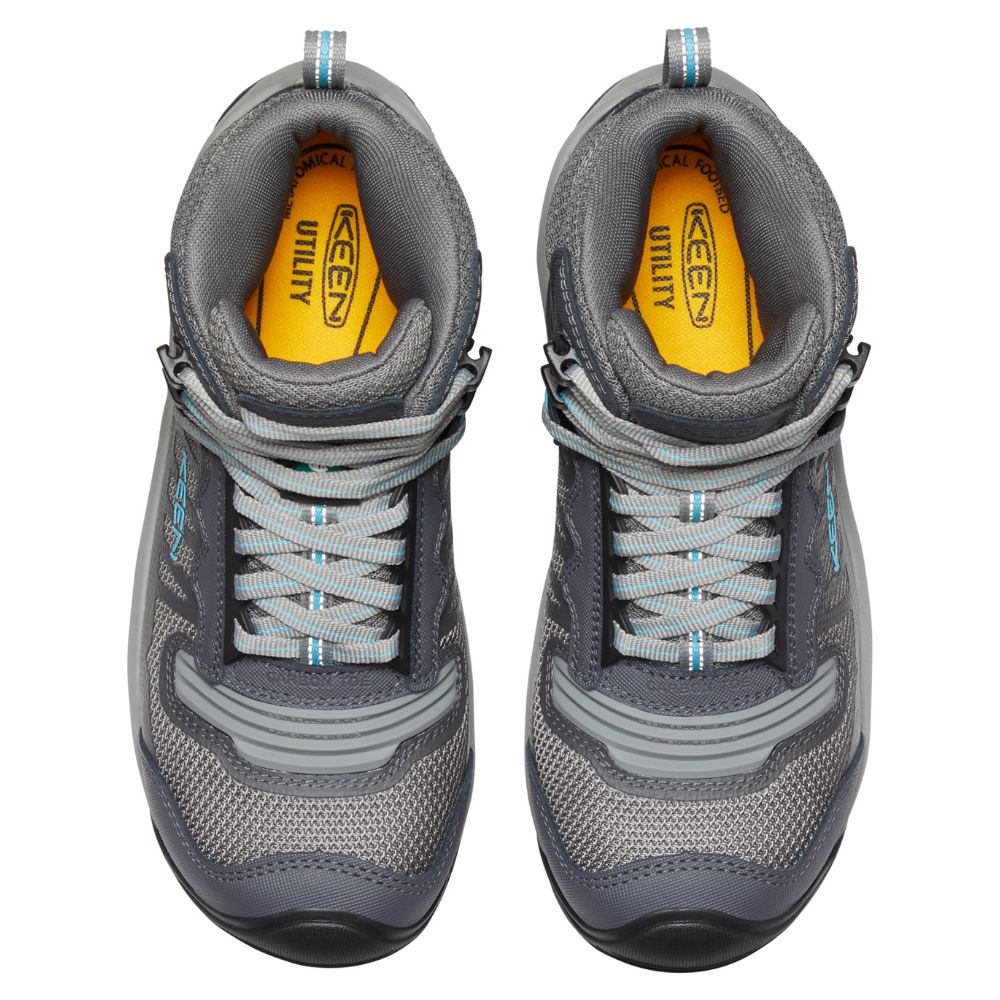 Keen Reno Women's MID Athletic Waterproof Composite Toe Work Shoe 1027 ...