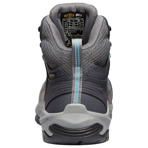 Keen Reno Women's MID Athletic Waterproof Composite Toe Work Shoe 1027116 - Grey