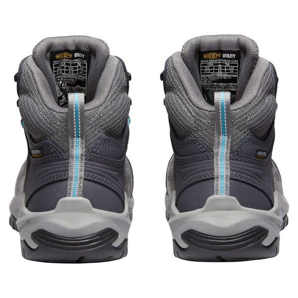 Keen Reno Women's MID Athletic Waterproof Composite Toe Work Shoe 1027116 - Grey