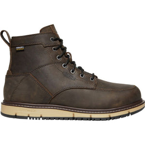 Keen San Jose Men’s 6” Aluminum Toe Waterproof Work Boot - Brown 1023250