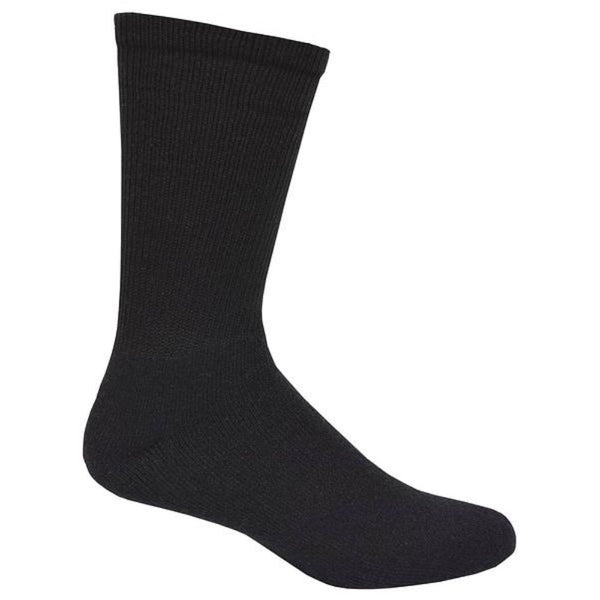 Attractive Men Black Gel/grip Socks Pack of 6