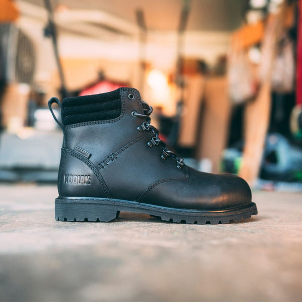 Kodiak Bralorne Women's 6" WP Composite Toe Work Boot KD0A4TEWBLK - Black