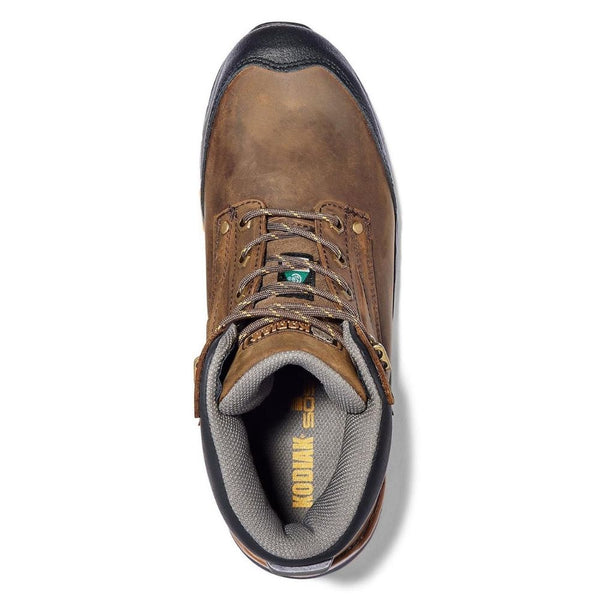 Kodiak Crusade Men's 6" WP Composite Toe Safety Boot KD305001DWX - Brown