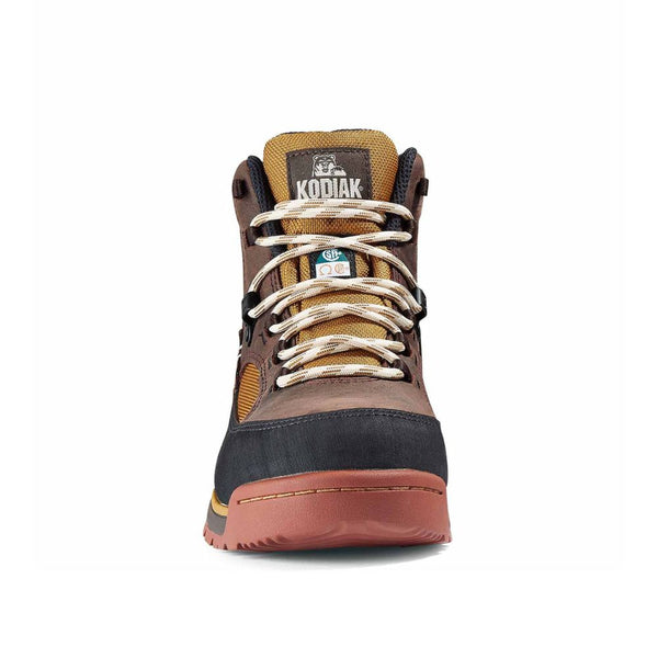 Kodiak Greb Women's Waterproof Hiker Steel Toe Work Boot KD0A834YA08 - Brown