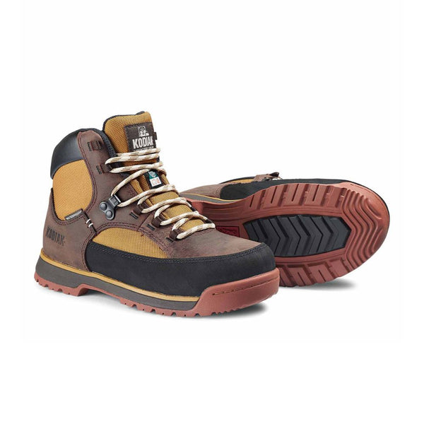Kodiak Greb Women's Waterproof Hiker Steel Toe Work Boot KD0A834YA08 - Brown