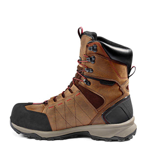 Kodiak Ice Conqueror Men's 8" Composite Toe Work Boot with Vibram® Arctic Grip® Brown - KD0A4TGDBRN