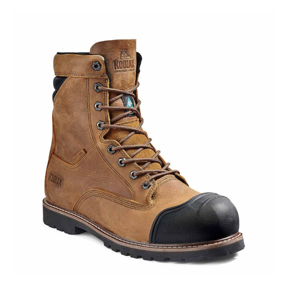 Kodiak McKinney M.U.T Men's 8" WP Composite Toe Work Boot KD0A4TEPFWE - Wheat