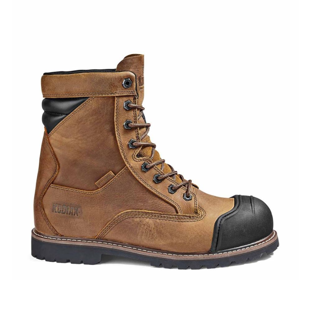 Kodiak McKinney M.U.T Men's 8" WP Composite Toe Work Boot KD0A4TEPFWE - Wheat