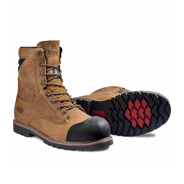 Kodiak McKinney M.U.T Men's 8" WP Composite Toe Work Boot KD0A4TEPFWE - Wheat
