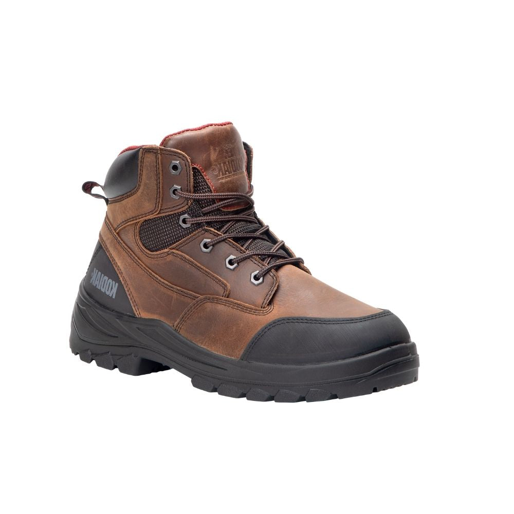 Kodiak Mount Slaggard Men's 6" Steel Toe Work Boot KD0A4NLTBRN