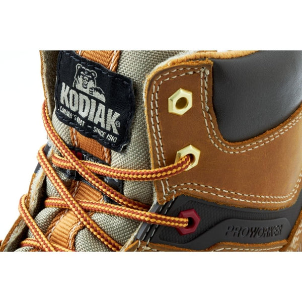 ProWorker MASTER Men's 6" Composite Toe Work Boot with bumper toe KD0A4TDGFWE - tan