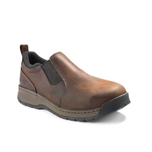 Kodiak Rossburn Men's Aluminum Toe Pull On Work Safety Shoe KD0A4NLMDBX - Brown