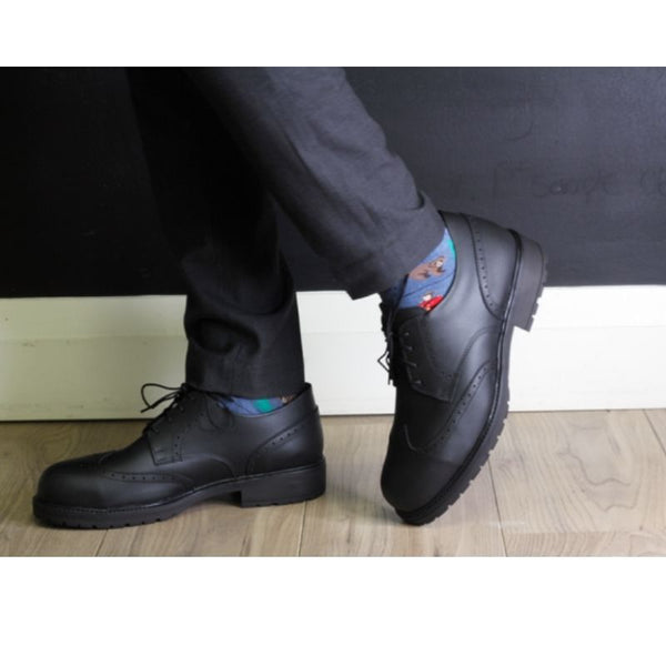 Mellow Walk David Men's Steel Toe Work Dress Shoe 507139