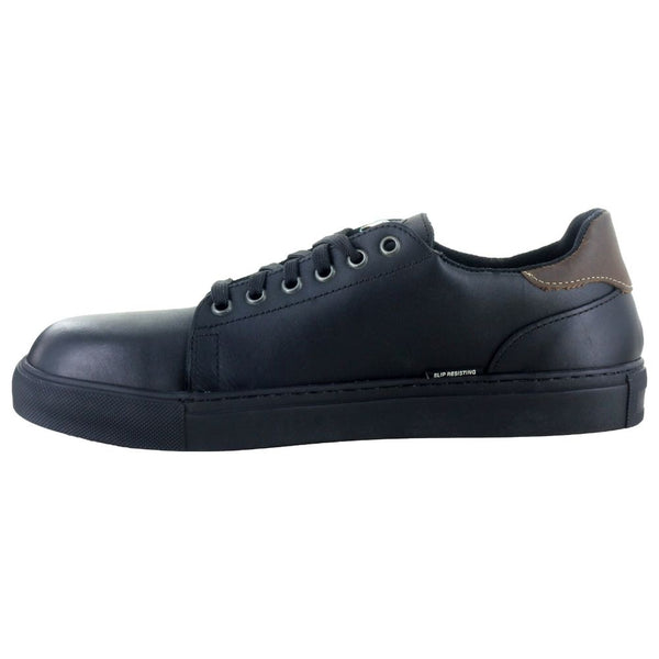 Mellowwalk Owen Men's Athletic Lace Up Steel Toe Skater Shoe 584339