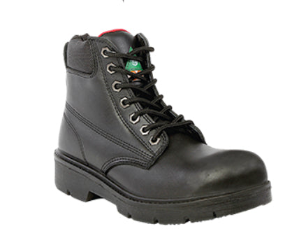 Moxie Alice Women's 6" Black Steel Toe Work Boot 50163 - Black