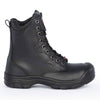 P&F S552 Women's 8" Steel Toe Leather Work Boot - Black