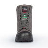P&F S558 Women's 8" Steel Toe Work Boot With Side Zip - Kaki