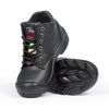 P&F S559 Women's 6" Steel Toe Leather Work Boot - Black
