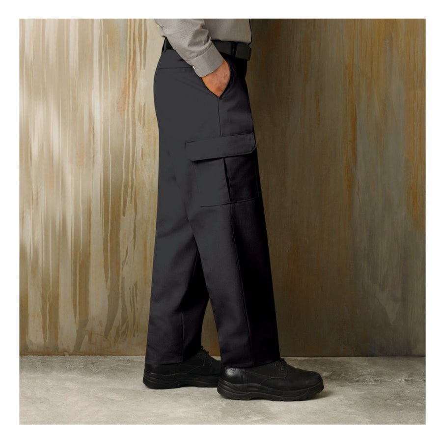 Red Kap Men's Cargo Work Pant PT88BK Black - Main Image