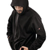 Red Kap Men's Performance Full Zip Work Hoodie HJ10BK - Black